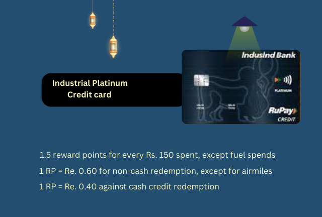 Industrial RuPay Platinum Credit Card